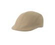Casquette plate en coton brossé au toucher doux, 280 g/m² couleur kaki