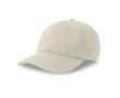 Casquette non structurée avec boucle et mélange de coton 280 g/m² couleur blanc