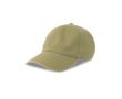 Casquette vintage non structurée en coton recyclé, 260 g/m² couleur kaki
