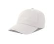 Casquette écologique souple à 5 panneaux avec visière ReTraze® couleur blanc