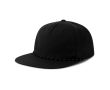 Casquette 5 panneaux non structurée et recyclée ReTraze® couleur noir