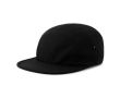 Casquette camper 5 panneaux non structurée et visière souple ReTraze® couleur noir