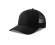 Casquette trucker écologique à 5 panneaux avec protection UPF 50 couleur noir