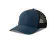 Casquette trucker écologique à 5 panneaux avec protection UPF 50 couleur bleu marine