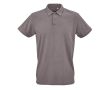 Polo unisexe en coton biologique à manches courtes 160 g/m² Ipanema couleur gris