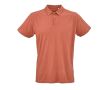 Polo unisexe en coton biologique à manches courtes 160 g/m² Ipanema couleur orange