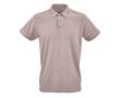 Polo unisexe en coton biologique à manches courtes 160 g/m² Ipanema couleur gris taupe