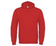 Sweat à capuche pour homme en coton et polyester 280 g/m² B&C  couleur rouge