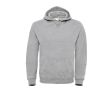 Sweat à capuche pour homme en coton et polyester 280 g/m² B&C  couleur gris clair