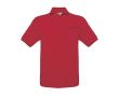 Polo 100 % coton pour homme à manches courtes 180 g/m² B&C  couleur rouge