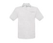 Polo 100 % coton pour homme à manches courtes 180 g/m² B&C  couleur gris clair chiné
