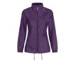 Coupe-vent ajustable pour femme en nylon déperlant B&C couleur violet