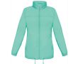 Coupe-vent ajustable pour femme en nylon déperlant B&C  couleur turquoise