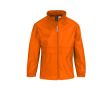 Coupe-vent ajustable pour enfant en nylon déperlant B&C  couleur orange