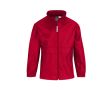 Coupe-vent ajustable pour enfant en nylon déperlant B&C  couleur rouge