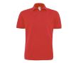 Polo en coton pour homme à manches courtes 230 g/m² B&C  couleur rouge