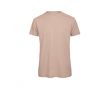 T-shirt pour homme en coton biologique à manches courtes 140 g/m² B&C couleur rose pastel