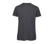 T-shirt pour homme en coton biologique à manches courtes 140 g/m² B&C couleur gris foncé