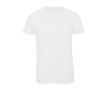 T-shirt en polyester et coton pour homme 130 g/m² B&C  couleur blanc