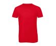 T-shirt en polyester et coton pour homme 130 g/m² B&C  couleur rouge