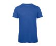 T-shirt en polyester et coton pour homme 130 g/m² B&C  couleur bleu roi