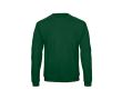 Sweat-shirt en coton et polyester à col rond 270 g/m2 B&C  couleur vert foncé