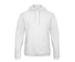 Sweat-shirt pour homme avec poche kangourou et capuche 270 g/m² B&C  couleur blanc