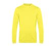 Pull à col rond ajusté en coton 280 g/m² B&C couleur jaune