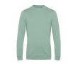 Pull à col rond ajusté en coton 280 g/m² B&C couleur vert menthe