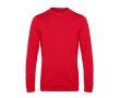 Pull à col rond ajusté en coton 280 g/m² B&C couleur rouge