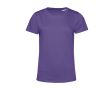 T-shirt pour femme en coton biologique à manches courtes 150 g/m² B&C couleur mauve