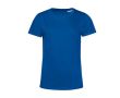 T-shirt pour femme en coton biologique à manches courtes 150 g/m² B&C couleur bleu roi
