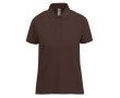 Polo classique pour femme en coton à manches courtes 180 g/m² B&C  couleur marron foncé