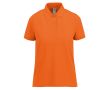Polo basique pour femme à manches courtes en coton 210 g/m² B&C  couleur orange foncé