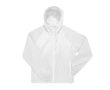Coupe-vent pliable en polyester recyclé déperlant B&C couleur blanc