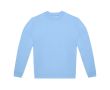 Sweat unisexe en matières écoresponsables, 280 g/m² B&C  couleur bleu pastel