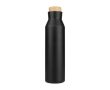 Bouteille isotherme en inox à double paroi avec bouchon à vis 600 ml couleur noir