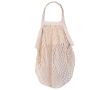 Sac filet en coton bio 100 g/m2 maille Organic Cotton couleur beige