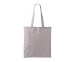 Tote bag en coton et polyester avec longues anses 120 g/m2 couleur gris
