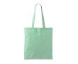 Tote bag en coton et polyester avec longues anses 120 g/m2 couleur vert clair