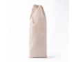 Sac pour baguette en coton recyclé avec fermeture à cordon couleur naturel