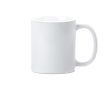 Tasse en céramique spéciale sublimation finition brillante 320ml couleur blanc