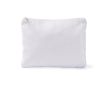 Trousse de toilette en polyester avec toucher velours, 280 g/m² couleur blanc