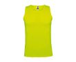 T-shirt de sport pour enfant 140 g/m² Roly Kinder-Sportshirt mit abnehmbarem Etikett, 140 g/m2, Roly  couleur jaune fluorescent