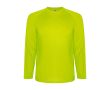 T-shirt technique pour enfants à manches longues 150 g/m² Roly Technisches Langarm-Sport-T-Shirt für Kinder, 150 g/m2 Roly  couleur jaune fluorescent