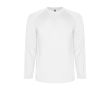 T-shirt technique pour enfants à manches longues 150 g/m² Roly Technisches Langarm-Sport-T-Shirt für Kinder, 150 g/m2 Roly  couleur blanc