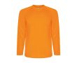 T-shirt technique pour enfants à manches longues 150 g/m² Roly Technisches Langarm-Sport-T-Shirt für Kinder, 150 g/m2 Roly  couleur orange fluorescent