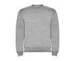 Pull pour enfants en coton et polyester en tricot 280 g/m² Roly  couleur gris clair chiné