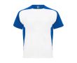 T-shirt de sport pour enfant bicolore 140 g/m² Roly Bugatti couleur bleu roi