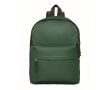 Sacs à dos personnalisables en polyester 600D School Color couleur vert foncé
